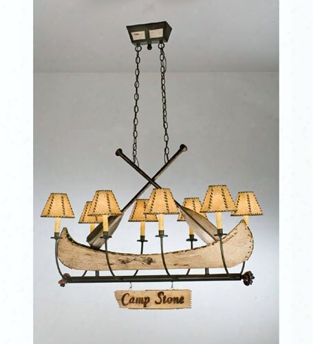 Meyda Tiffany Canoe 8-light Chandelier