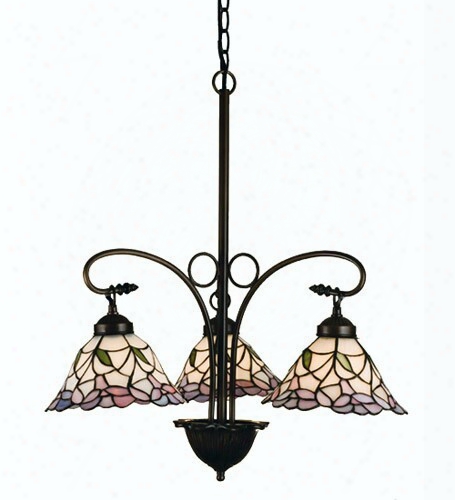 Meyda Tiffany Daffodil Bell 3-light Chandelier