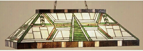 Meyda Tiffany Dana House 6-light Oblong Pendant