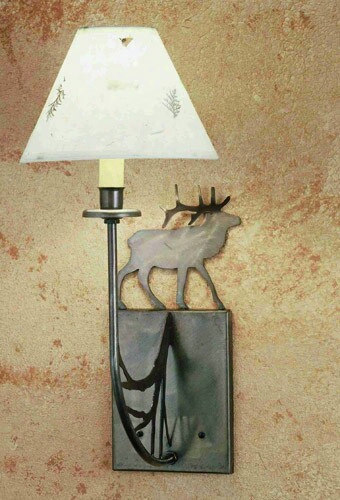 Meyda Tiffany Elk One Arm Wall Sconce