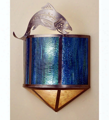 Meyda Tiffany Fish Wall Sconce