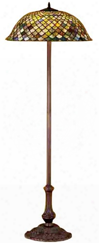 Meyda Tiffany Fishscale Floor Lamp