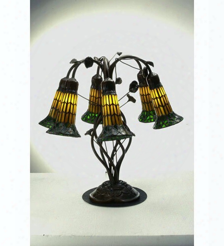 Meyda Tiffany Lily 6-light Table Lamp