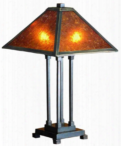 Meyda Tiffany Mica Missions 24 Table Lamp