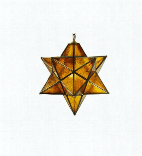 Meyda Tiffany Moravian Star - Amber