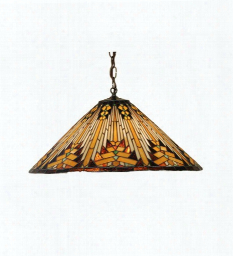 Meyda Tiffany Nuevo Mission 3-light Pendant