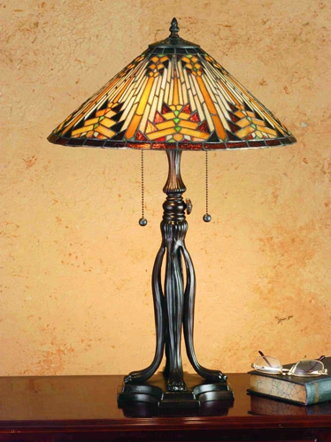 Meyda Tiffany Nuevo Missoin Table Lamp