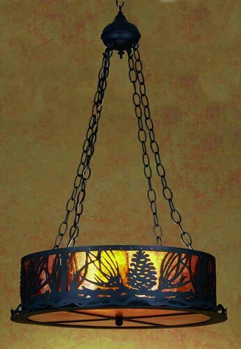 Meyda Tiffany Pine Cone 3-light Pendant