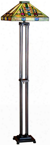 Meyda Tiffany Prairie Wheat Floor Lamp