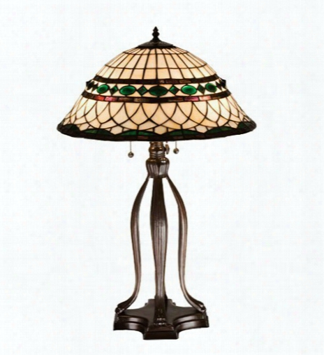 Meyda Tiffany Roman Table Lamp