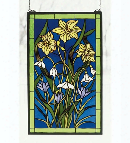 Meyda Tiffany Spring Bouquet Window