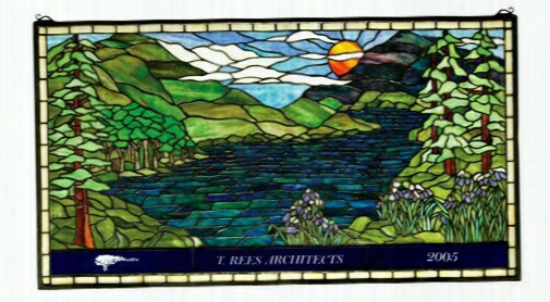 Meyda Tiffany Sunset Window