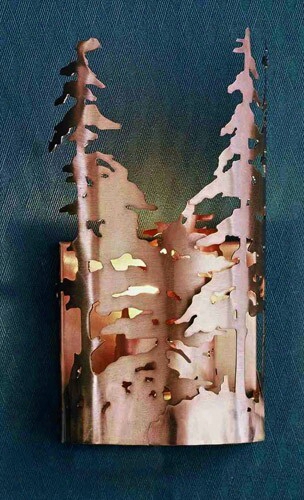 Meyda Tiffany Tall Pines 1-light Wall Sconce