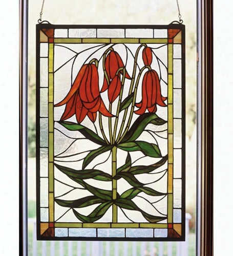 Meyda Tiffany Trumpet Lily Window