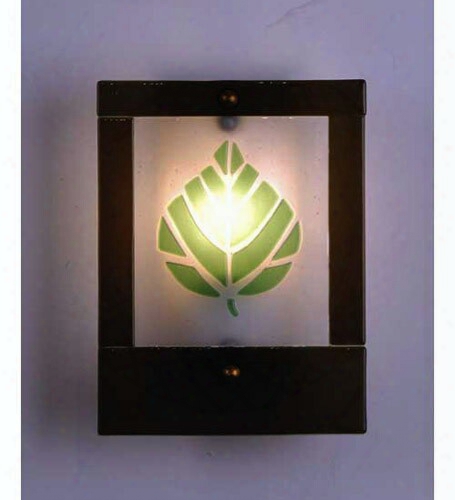 Meyda Tiffany Wrigley Fused Glass Sconce