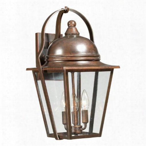 Minka-lavery Great Outdoors Rivendale Court 3-light Wall Mount