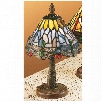 Meyda Tiffany Hanginghead Dragonfly Mini Lamp - Green-Blue