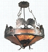 Meyda Tiffany Sailfish 4-Light Inverted Pendant