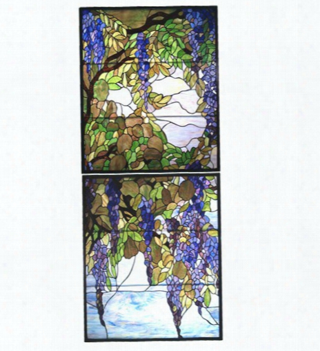 Meyda Tiffany Custom Wisteria Window