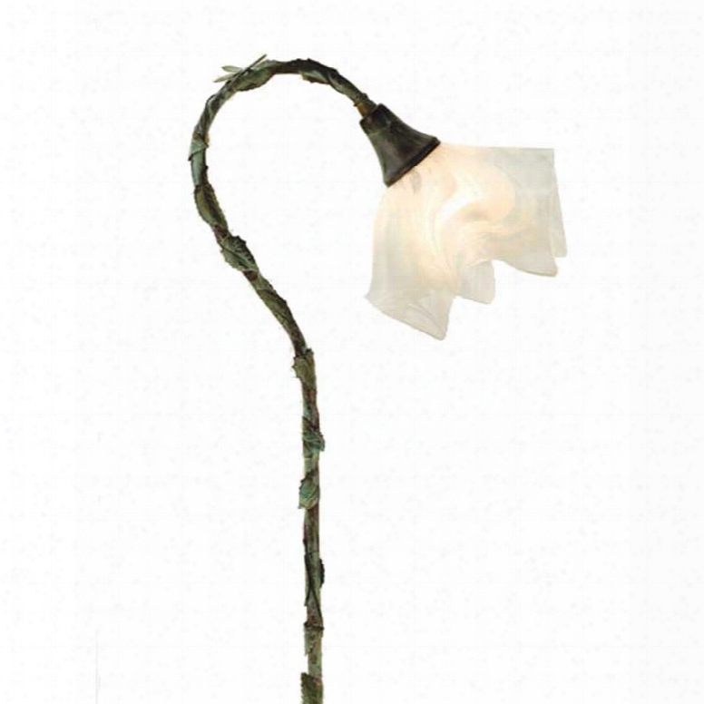 Meyda Tiffany Handkerchief Landscape Hook With Leaves