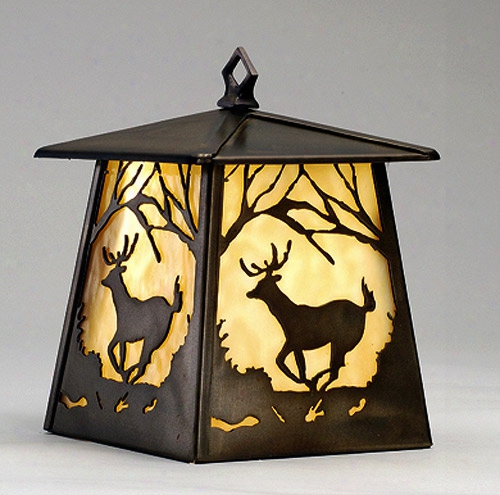 Meyda Tiffany Hanging Deer Lantern