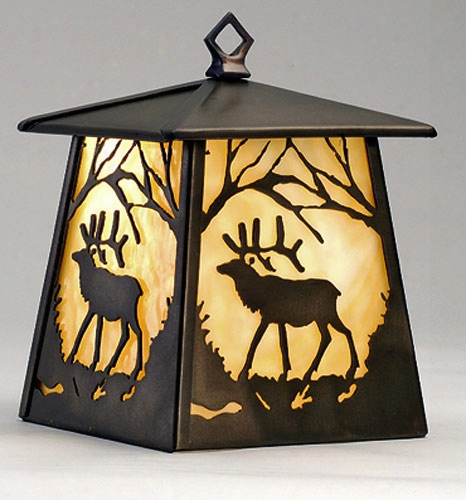 Meyda Tiffany Hanging Elk Lantern