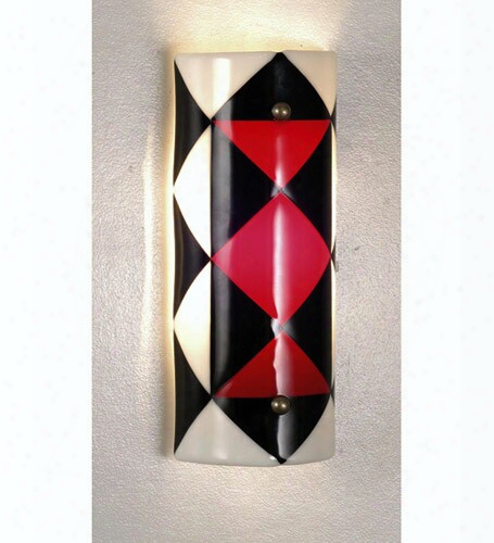 Meyda Tiffany Jester Fused 1-light Glass Sconce