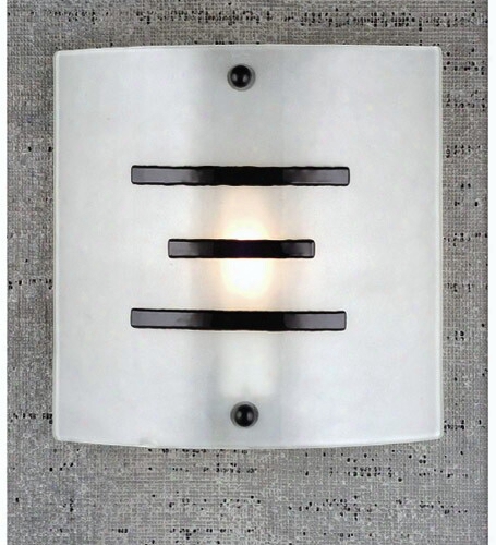 Meyda Tiffany Klaatu Fused Glass Sconce