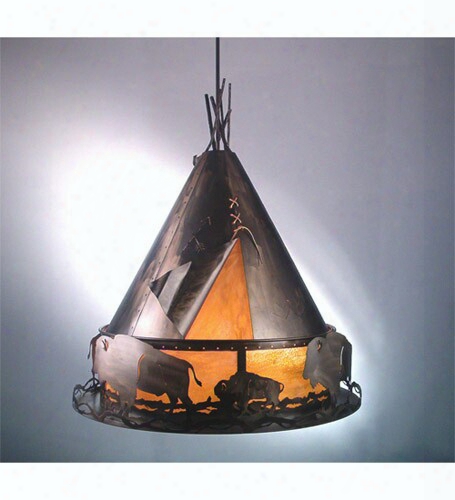 Meyda Tiffany Teepee 8-light Pendant - Large