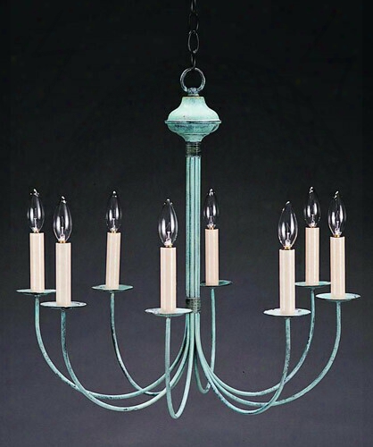 Northeast Lanterns Medium 8-light Chandelier