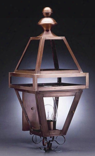 Northeast Lanterns Medoum Boston Sconce - Round Top