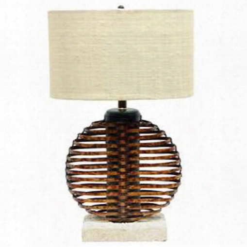 Palecek Ikebana Sphere Lamp - Small