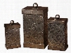 Uttermost Nera-Boxes-Metal-Set of 3