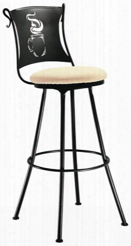 Stone County Ironworks Coffee Cup Bar Stool