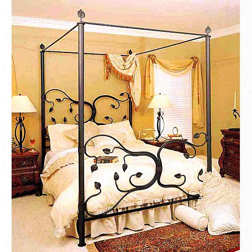Stone County Ironworks Eden Isle Canopy California King Bed