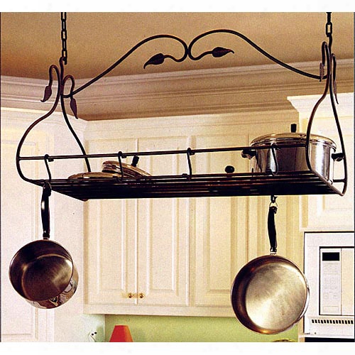 Stone County Ironworks Gourmet Small Pot Rack