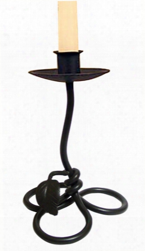 Stone County Ironworks Leaf 8 Candleholder