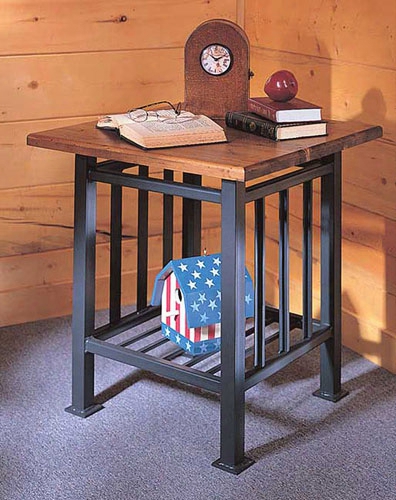 Stone County Ironworks Mission Side Table