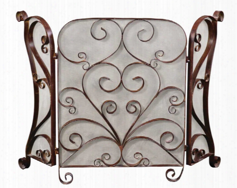 Uttermost Daymeion Fireplace Screen