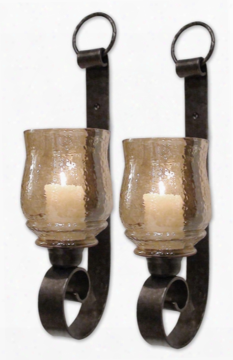 Uttermost Joselyn-small Wall Sconces - Set Of 2