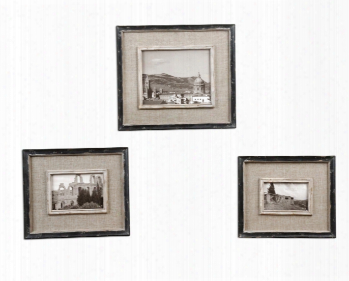 Uttermost Kalidas-photo Frames-set Of 3