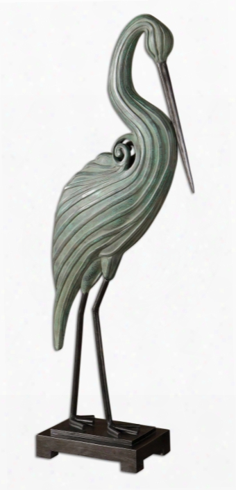 Uttermost Keanu-heron Sculpture