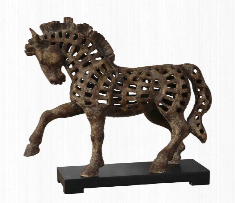 Uttermost Prancing Horse Sculpture