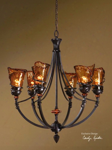 Uttermost Vitalia 6-light Chandelier