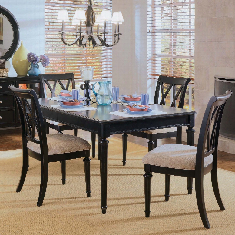 American Drew Camden Dark 7-piece Leg Dining Set