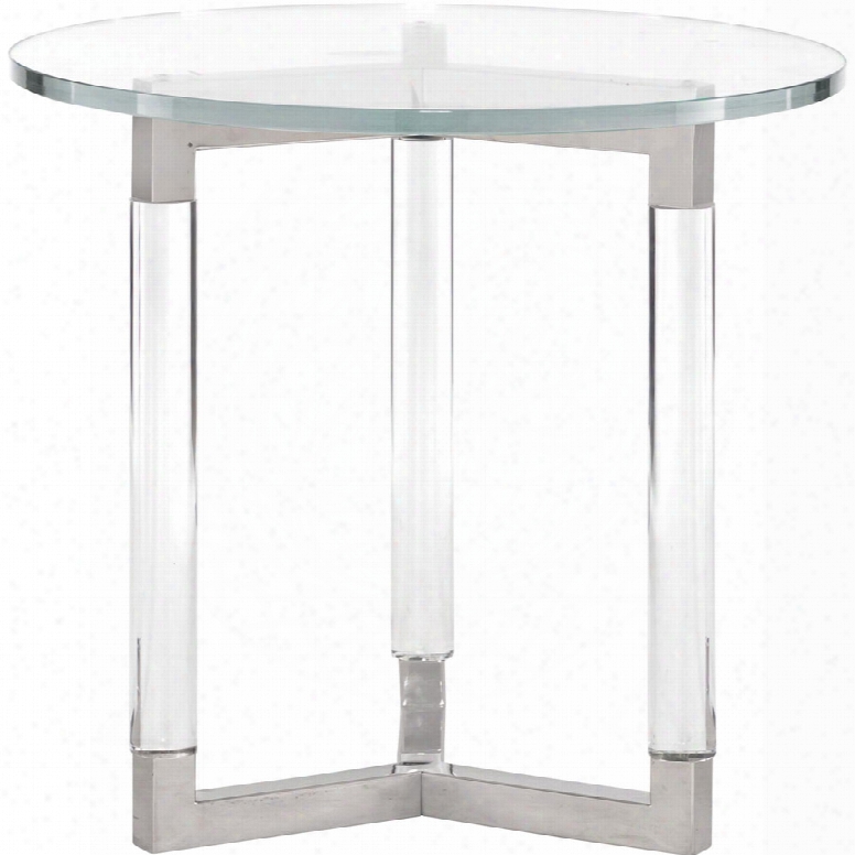 Bernhardt Soho Luxe Round End Table