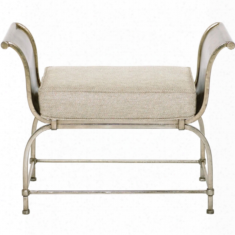 Bernhardt Sutton House Short Metal Bench