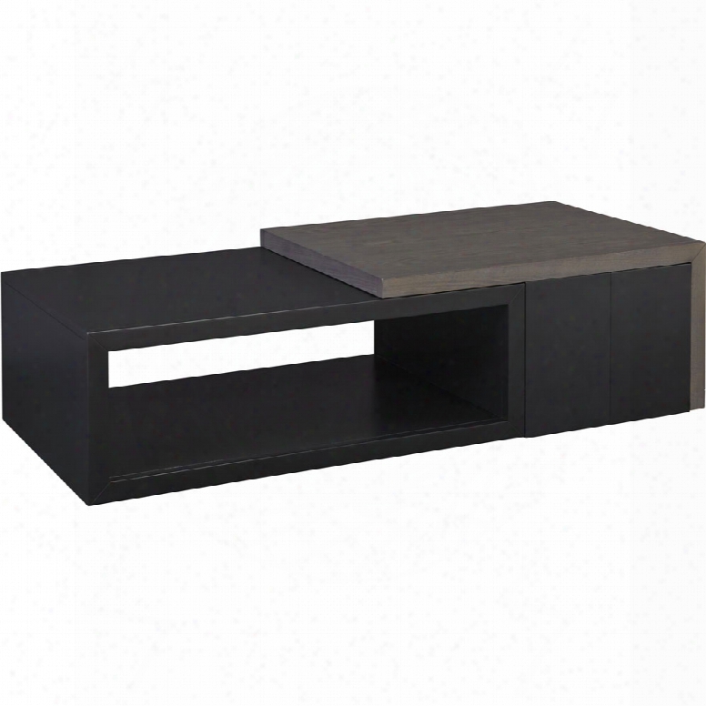 Casana Deegan Coffee Table With Pedestal Boxes