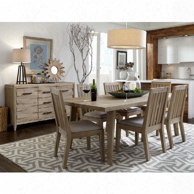 Casana Harbourside 7-piece Rectangular Dining Table & Chairs