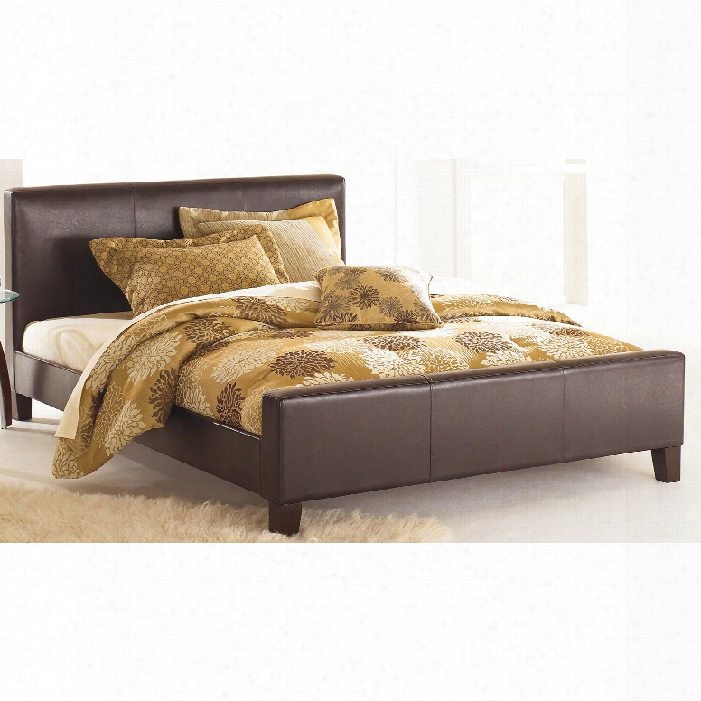 Fashion Bed Gr Oup Euro Full Size Platform Bed In Sable